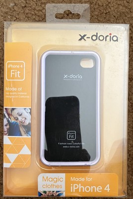 X-doria Magic Clothes Purple Hardshell Case for iPhone 4s or 4 NOS