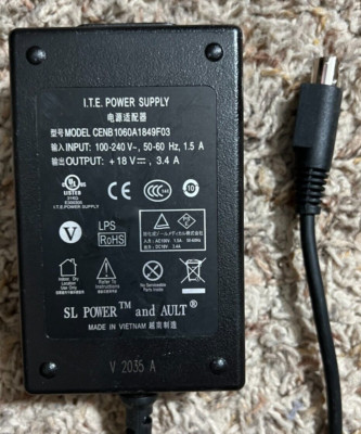 I.T.E. Power Supply - GENB 1060A1849F03 - No Wall Plug