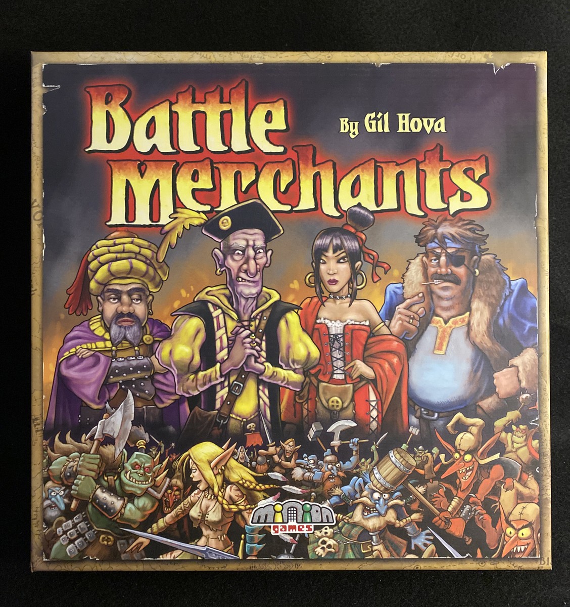 Battle Merchants Board Game By Gil Hova Minion Games 2014 New No 