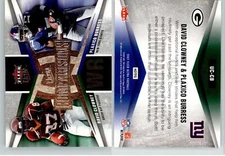 David Clowney Plaxico Burress 2007 Fleer Ultra Comparisons UC-CB