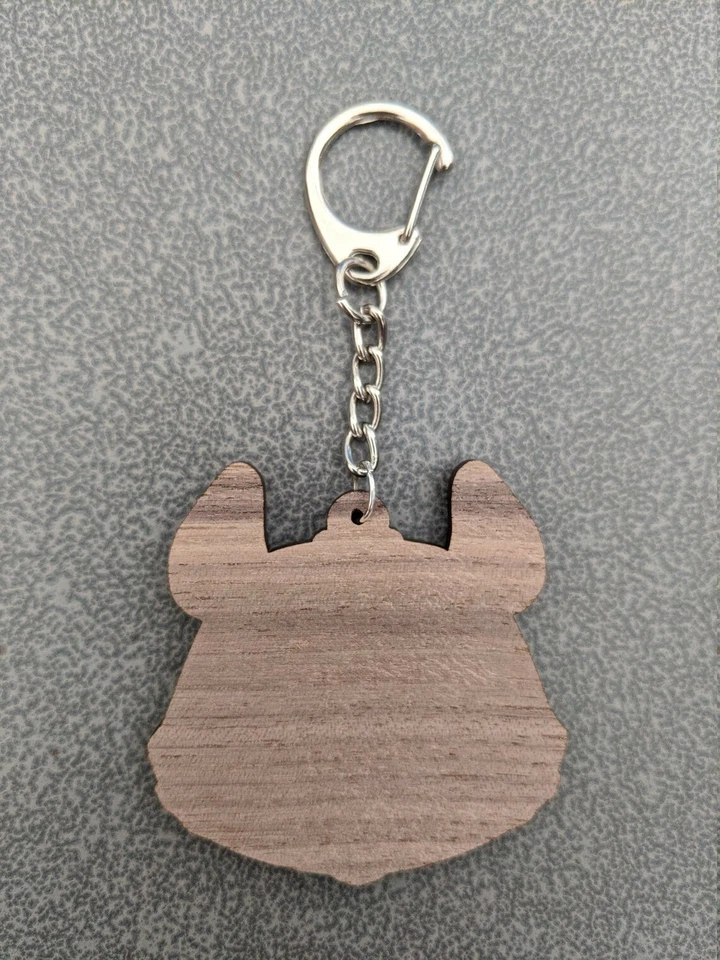 Mega Man / Rock Man - REGGAE the Bird 2.0" Llavero con dije de madera; Nuevo Foto 3 de 4