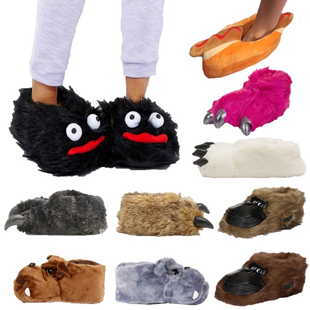 big animal slippers