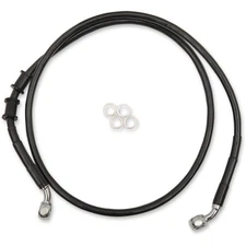 Drag Specialties 1741-5371 Standard Length Front Stainless Steel Brake Line Kit