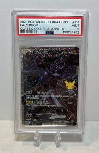 Zekrom graded PSA 9 for sale on eBay