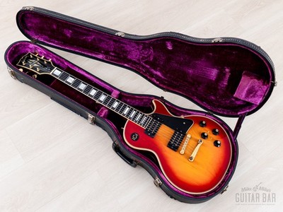USA限定 美品Gibson Les Paul 1973 Gibson Les Paul Custom Vintage Guitar Cherry Sunburst w/ T
