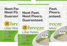 Tidy Cat Breeze Pellets 3.5 Lb - Pack of 3 for Easy Cat Litter Maintenance