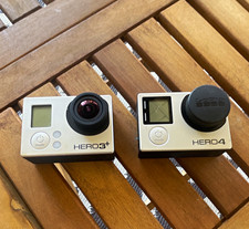 GoPro HERO3 HERO4 Action Camera Lot Silver Black 12MP Wi-Fi w/ Cases