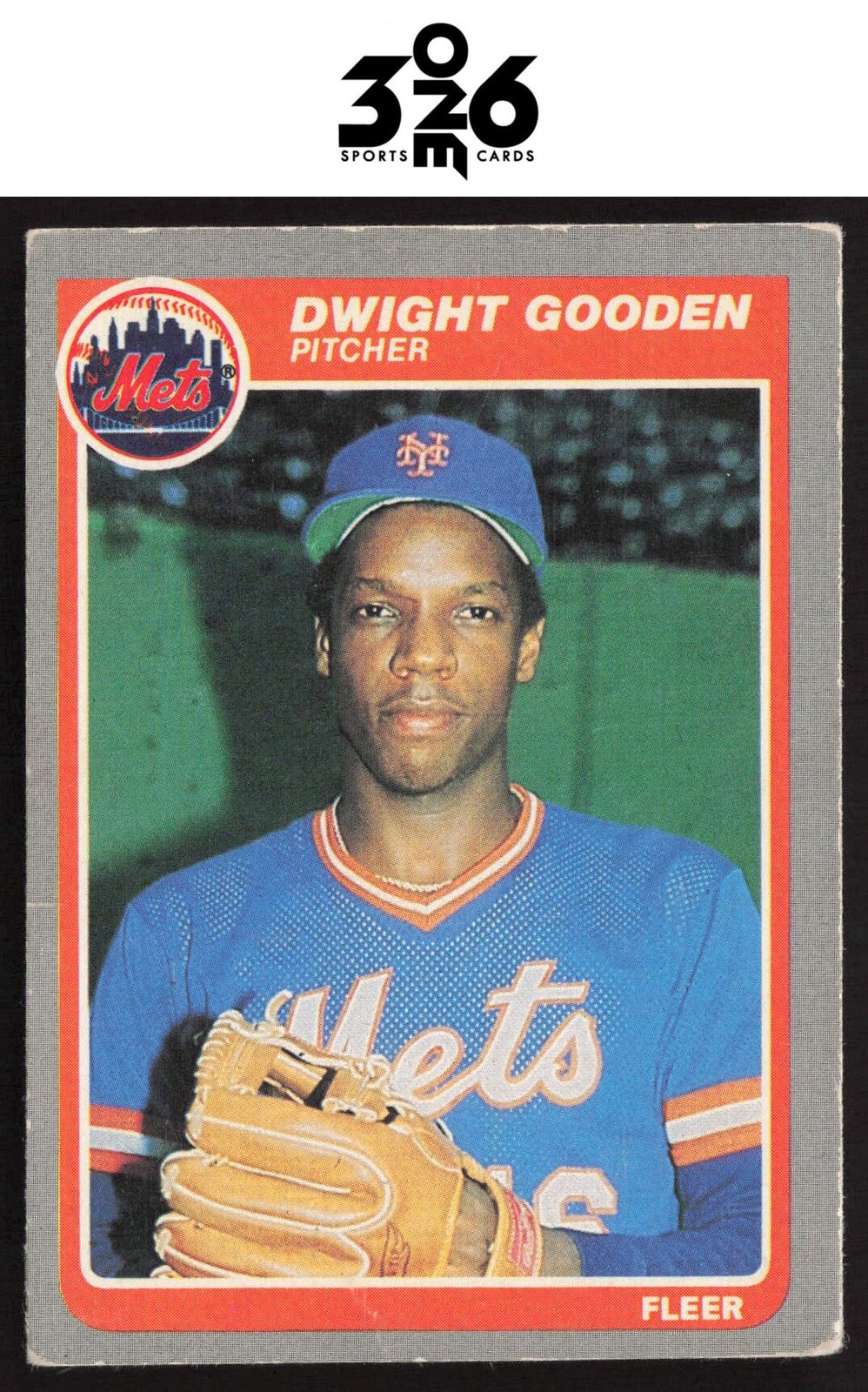 Dwight Gooden 1985 Fleer Rookie #82