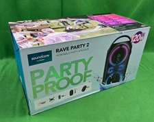 Soundcore Rave Party 2 Wireless Portable Party Speaker Bluetooth IPX4 NEW
