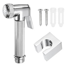 Bidet-Sprayer f&uuml;r Toilette, Handheld Jet Spray Kit, silber