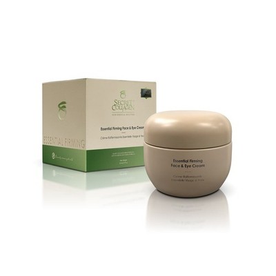 SECRET COLLAGEN ESSENTIAL FIRMING FACE & EYE CREAM 50 ml. NEW- SEALED!!