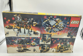 LEGO 6987 Message Intercept Base INLAY ORIGINAL BOX Box Blacktron Space Vintage Space