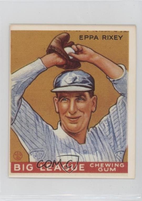 1983 Renata Galasso 1933 Goudey Reprints Eppa Rixey #74 HOF sh7