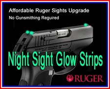 Ruger Night Sight Diy Upgrade All Models Military Grade Glw Strips Usa Ruger Night Sight Diy Upgrade All Models Military Grade Glw Strips Usa