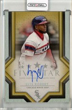 2023 Topps Five Star Chicago White Sox Luis Robert Autographs Gold Last 10/10