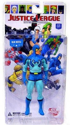 DC Direct Justice League International Series 2 Blue Beetle  Action Figure NEW