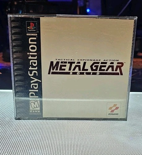 Metal Gear Solid Tactical Espionage Action PS1 NO Manual