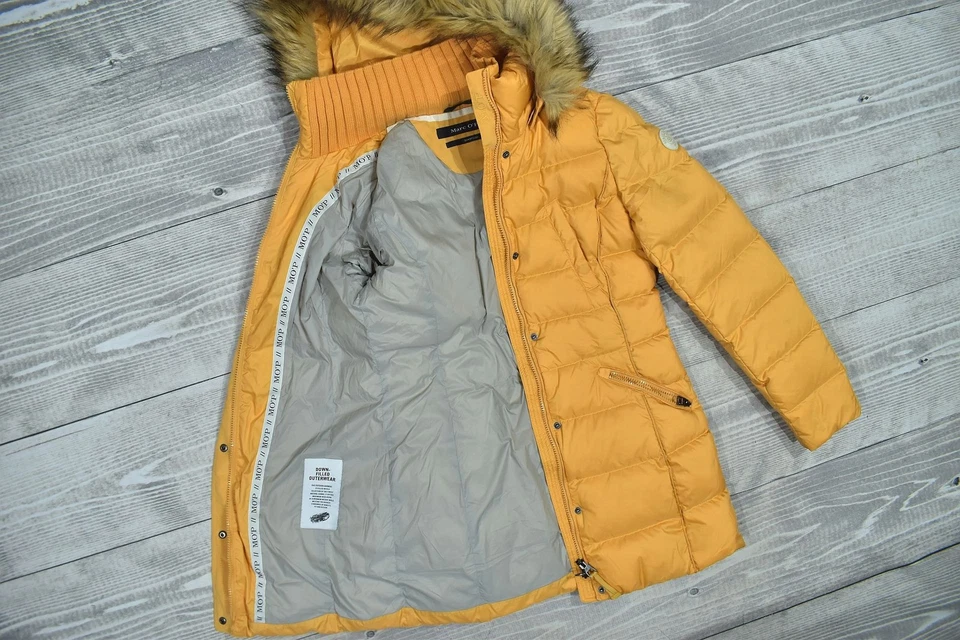 MARC O'POLO Gelbe Daunen-Steppjacke für Damen 34 - Bild 3 von 4