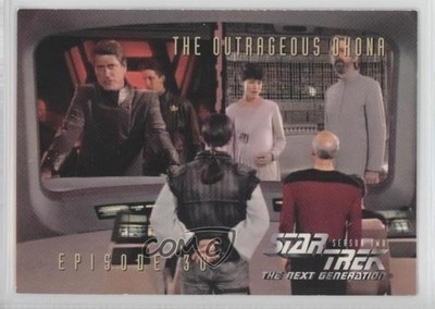 1995 SkyBox Star Trek The Next Generation Season 2 Season 2 Episode 30C #147 6e9
