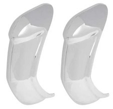 Rear Chrome Bumper Guards - Pair - 55-58 Chevy Gmc Cameo Pickup Truck Rear Chrome Bumper Guards - Pair - 55-58 Chevy Gmc Cameo Pickup Truck