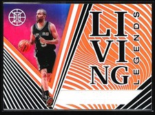 2020-21 Panini Illusions Living Legends Orange Tony Parker San Antonio Spurs #14
