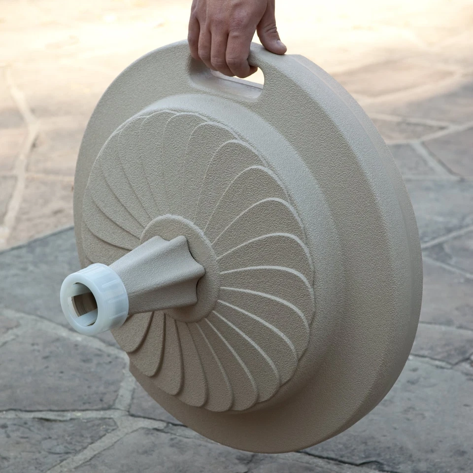 Free Standing Commercial Umbrella Stand 00291 White - Image 3 of 3