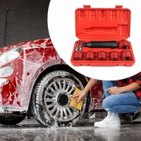 Eurowagens Werkzeug-Set FüR Radnabenreiniger Mit Tragetasche FüR Felgen