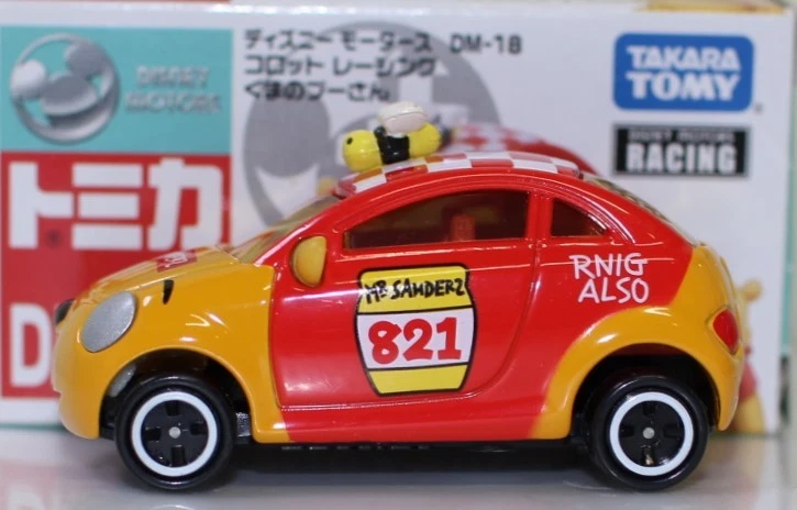 Tomica Disney Motors DM-18 Collot Racing Winnie the Pooh - Image 2 of 4