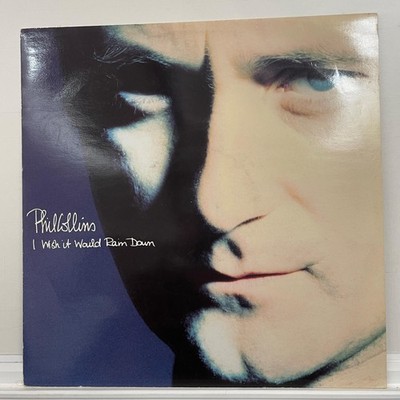 Phil Collins I Wish It Would Rain Down 12'' Vinyl Single 1989 Virgin Records