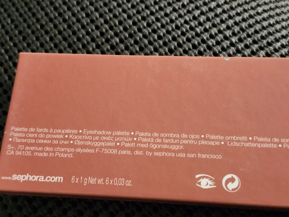 Sephora EYESTORIES Southwest Sunrise 6 Eyeshadows Palette New - Image 3 of 3