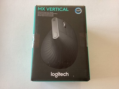 Logitech MX Vertical Kabellose Ergonomisch Maus - Grafit