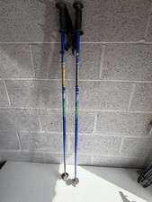 Cover Energy Ski Poles Blue 120cm Used for tw...