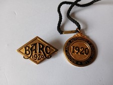 Brooklands members and Guest badge 1920.Brooklands badge 1920