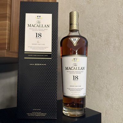 Rare,The Macallan 18 YO 2024 Sherry Cask Sherry Oak 0,7 L  43 % Vol. NEU OVP 