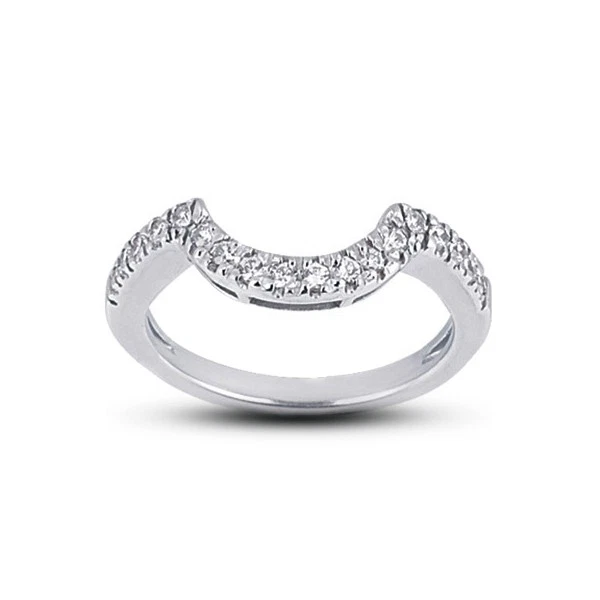 Anello Di Fidanzamento Con Aureola Rotonda Con Diamanti Sale E Pepe, Set Di Fedi Nuziali, Anello Nuziale Con Aureola Rotonda Con Diamanti In Oro Massiccio, Sale E Pepe - Foto 13