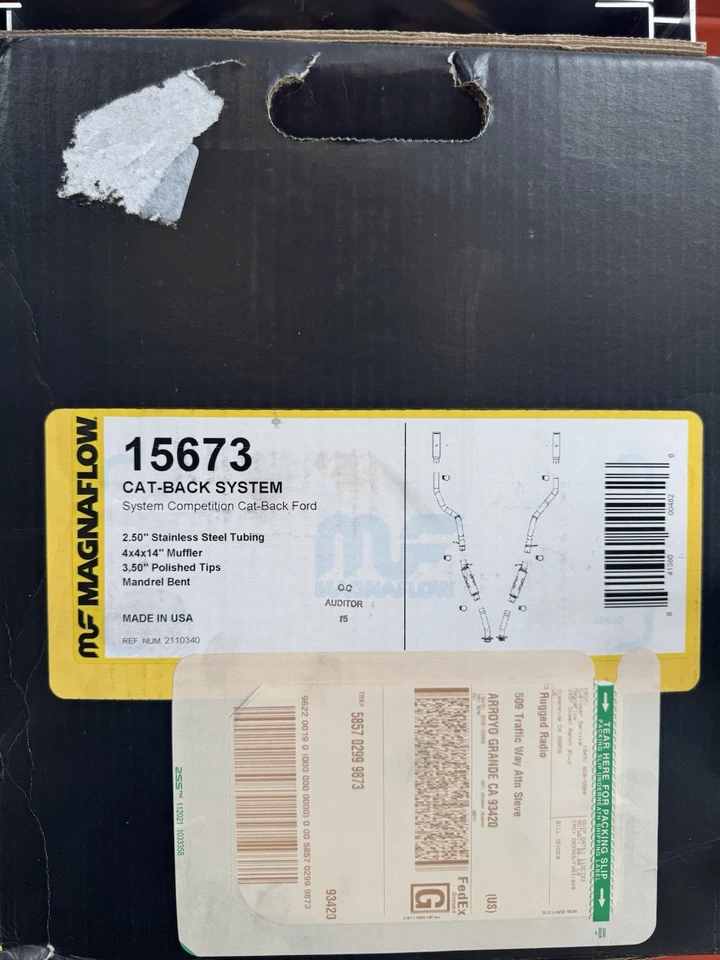 MagnaFlow 1999-2004 Ford Mustang Cat-Back Performance Exhaust System - Image 2 of 4