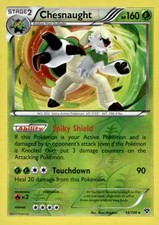 Chesnaught 14/146 R XY Pokemon 2014 EN LP