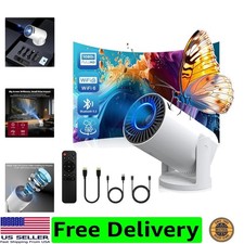 Wireless Mini Projector with WIFI 6 and Bluetooth, 4K 1080P Support Portable ...