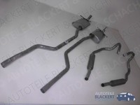 Auspuffset Mitteltopf+Endtopf für Ford Capri 2.0+2.3+2.8+3.0 V6 1973-1985|LI+RE