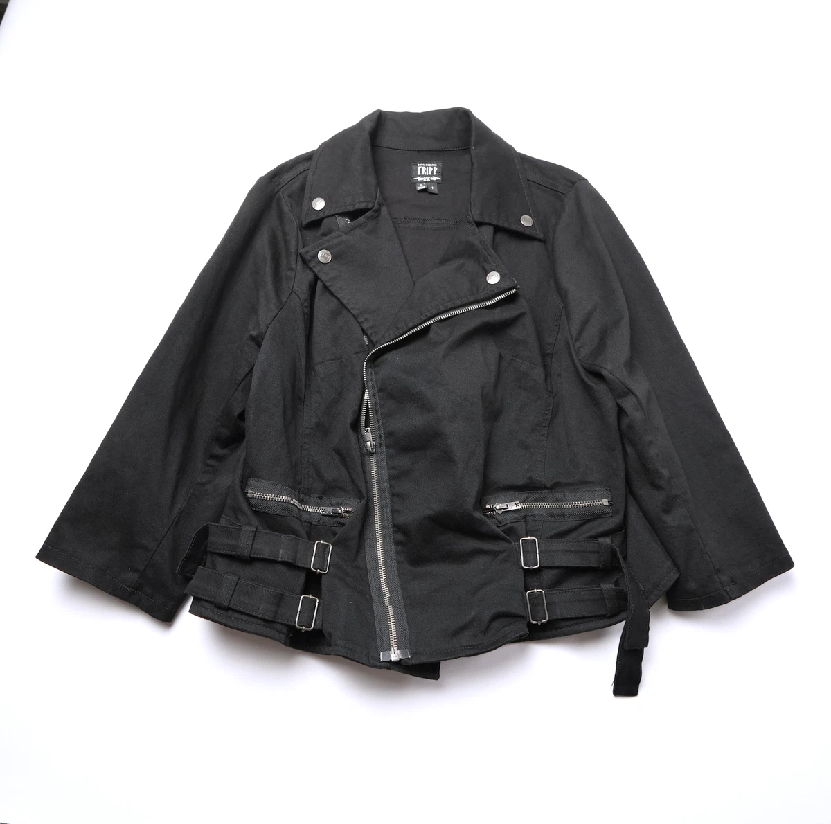 TRIPP NYC Motorcycle Jacket Punk Coats, Jackets & Vests for Women