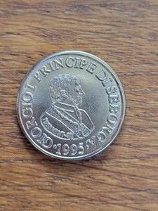 Pièce De Monnaie Principauté De Seborga – Giorgio I, 10 Cents 1996, Argent, Saint-Bernard