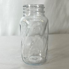 Evenflo 4 oz Twist Classic Clear Glass Baby Bottle Preowned