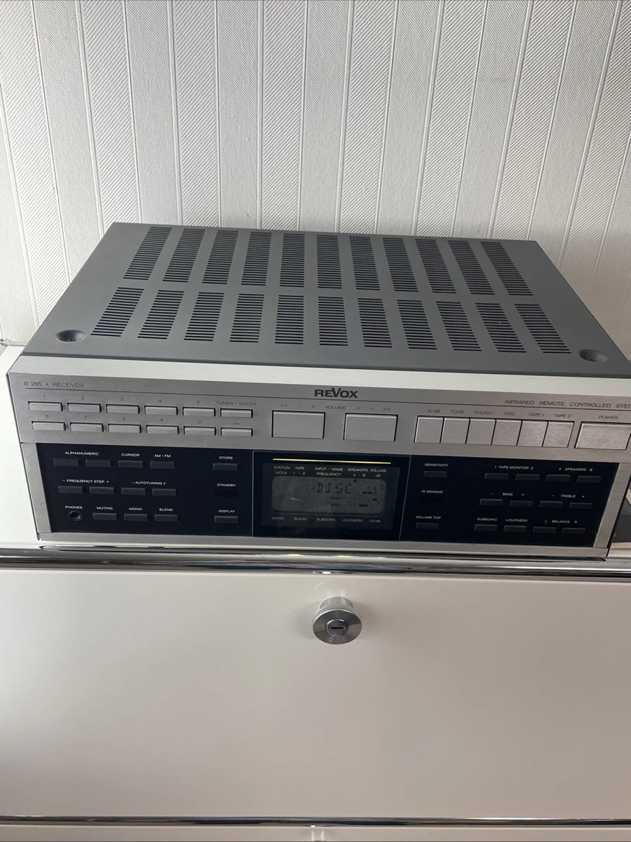 Revox B285 MK negro excelente revisado como nuevo