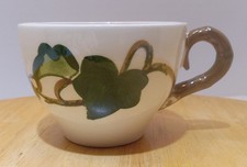 Vintage Metlox Poppytrail California Ivy Tea Cup Green Ceramic Pottery USA