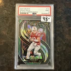 PSA 9 - 2024 Panini Select - Drake Maye #113 (RC) Black & Green Shock Prem. Lvl