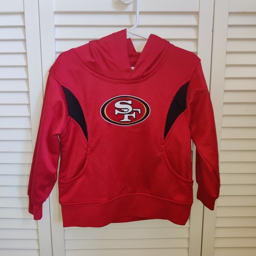 NFL San Francisco 49ers rot Hoodie Sweatshirt Kleinkind Größe 4T