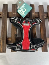 Tuff Hound No Pull Easy Walk Dog Harness Heavy Duty Pet Vest Size Small