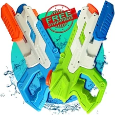 2 Pack Super Soaker Water Gun Squirt Guns Shooter Water Blaster  for Kids Adults