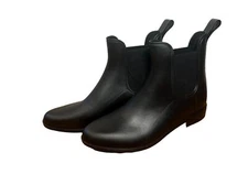 Capelli New York Matte Opaque Elastic Gores Back Pull Loop Rain Boot Size 11