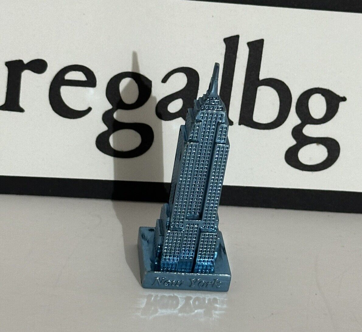 Vintage Metal Empire State Building Souvenir 3 Vintage Metal Empire State Building Souvenir 3